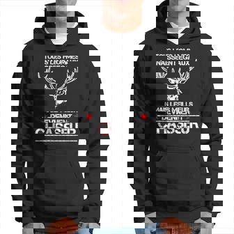 Modèle Pour Chasseur Tète De Cerf Sweat à capuche - Cadeauxyz