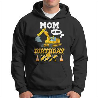 Mom Of The Birthday Boy Construction 1St Birthday Party Hoodie | Mazezy CA