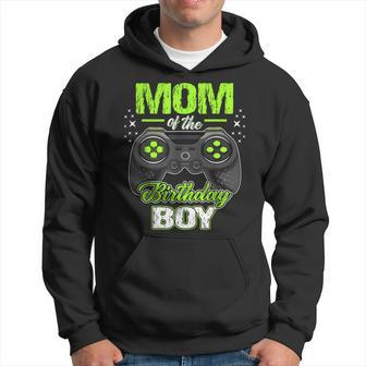Mom Of The Birthday Boy Matching Video Gamer Birthday Party Hoodie - Seseable