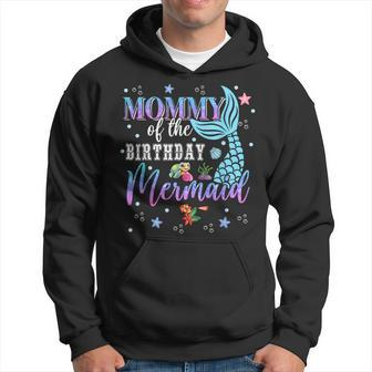 Mom Of The Birthday Mermaid Matching Family Party Hoodie - Monsterry DE