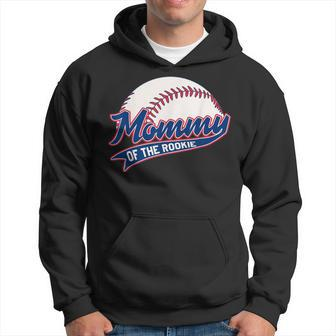 Mommy Of Rookie Birthday Baseball Theme Party Matching Set Hoodie - Seseable