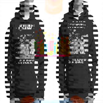 Mon Été Est Réservé Pour Les Amoureux Des Chats Et Des Livres Sweat à capuche - Cadeauxyz