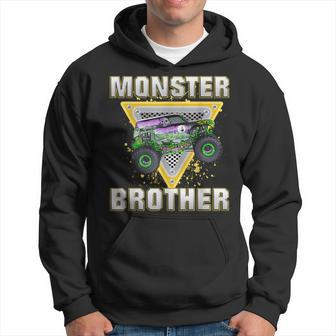 Monster Truck Brother Monster Truck Are My Jam Truck Lovers Hoodie - Monsterry CA