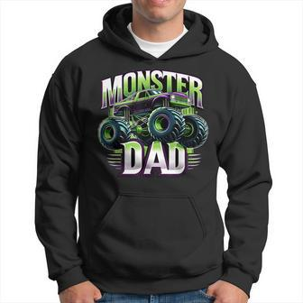 Monster Truck Race Racer Driver Dad Father's Day Hoodie - Monsterry CA