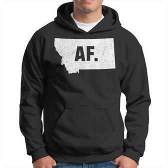 Montana Af Distressed Home State Hoodie - Monsterry