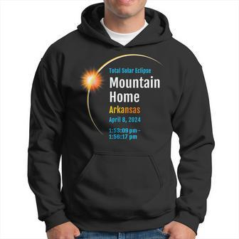 Mountain Home Arkansas Ar Total Solar Eclipse 2024 1 Hoodie - Seseable