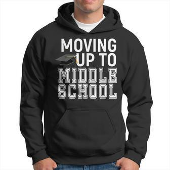 Moving Up To Middle School Elementary School Graduation Hoodie - Monsterry DE