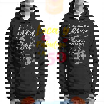 Mujer 50 Anos Cumpleanos Loca Fabulosa Humor Birthday Mujer Regalo Camiseta Cuello V Sudadera - Regaloses
