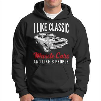 Muscle Car American Classic Muscle Racing Enthusiast Hoodie - Monsterry