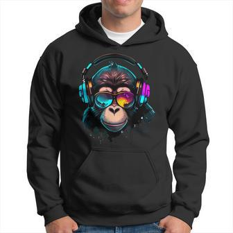 Music Gaming Dj Monkey Hoodie - Thegiftio UK