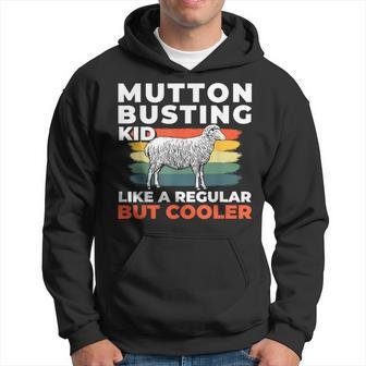Mutton Busting Sheep Rodeo Definition Hoodie - Thegiftio UK