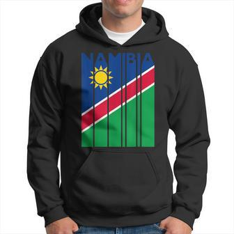Namibian Flag Namibia Vintage Namibia Hoodie - Seseable