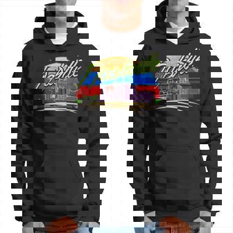 Nashville City Retrointage Nashville Tennessee Tn Sudadera - Regaloses
