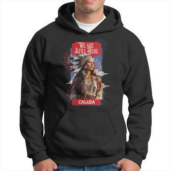 We Are Here Native Indian Proud Heritage Hoodie - Seseable