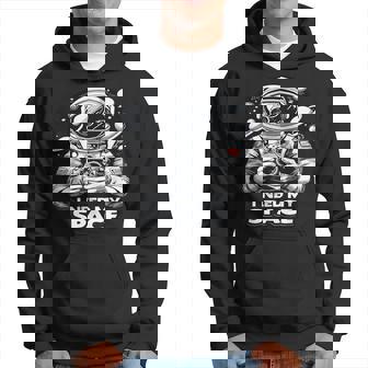 Necesito Mi Retrato Espacial De Astronauta Con Planetas Sudadera - Regaloses