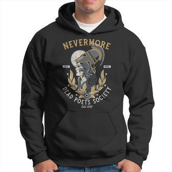 Nevermore Dead Poets Society Vintage Literature Hoodie - Monsterry