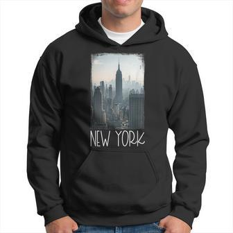New York City Skyline Nyc New York City Hoodie - Monsterry
