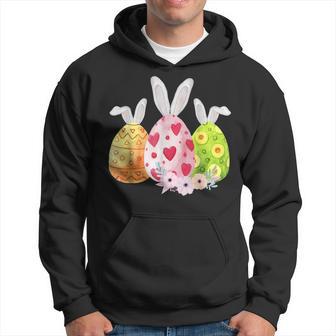 Niedliche Eier Ostern Tag Familie Matching Pyjama Ei Jagd Hoodie - Seseable