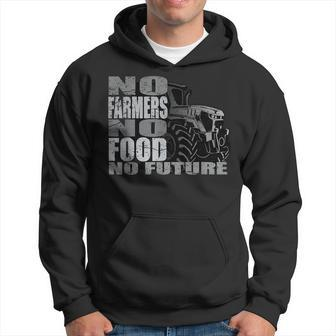 No Farmers No Food No Future Hoodie - Thegiftio UK