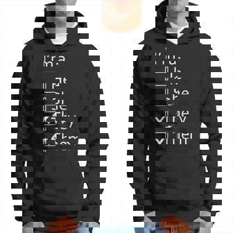 Non-Binary Gender Neutral I'm A They Them Pronoun Checklist Hoodie - Thegiftio UK