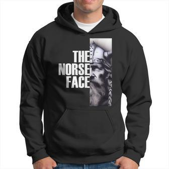 The Norse Face Viking Warrior Face 3 Hoodie - Monsterry AU