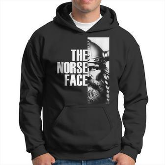 The Norse Face Viking Warrior Face 4 Hoodie - Monsterry AU