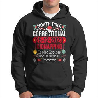 North Pole Correctional Kidnapping Traded Brother Christmas Hoodie - Monsterry UK
