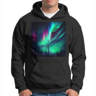 Northern Lights Aurora Borealis Hoodie - Thegiftio UK