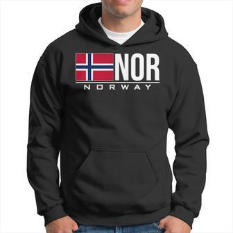 Norway Flag Norwegian Country Code Nor Sports Games Athlete Hoodie - Monsterry CA