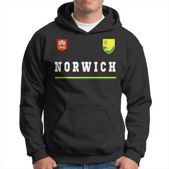 Norwich SportsSoccer Jersey Flag Football Hoodie - Thegiftio UK