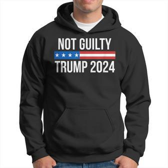 Not Guilty Trump 2024 Hoodie - Monsterry UK