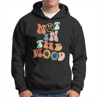 Not In The Mood Aesthetic Trend Hoodie - Thegiftio UK