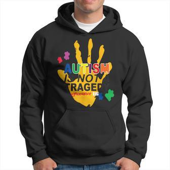 Not A Tragedy Saying Inspirational Autism Awareness Hoodie - Monsterry DE