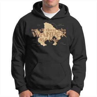 Not All Who Wander Are Lost Wanderlust Hoodie - Monsterry DE