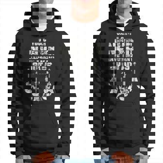 Nunca Se Tienen Demasiadas Guitarras Músico De Guitarra Sudadera - Regaloses