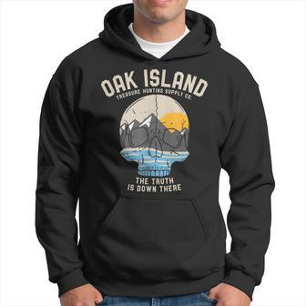 Oak Island Vintage Skull Templar Treasure Hunting Hoodie - Monsterry AU