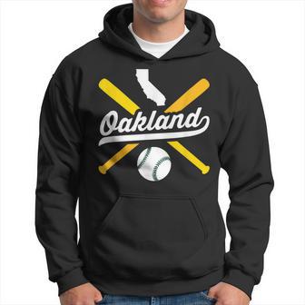 Oakland Baseball Vintage California Pride Love City Green Hoodie - Monsterry DE