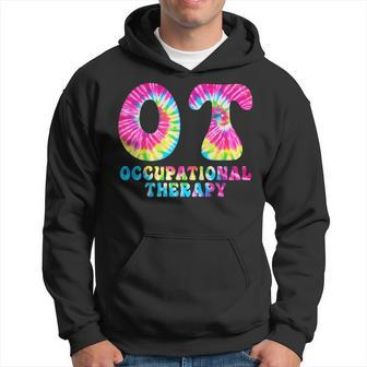 Occupational Therapy Ot Month Therapist Tie Dye Hoodie - Seseable