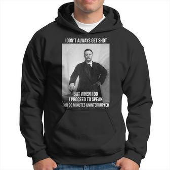 Theodore Roosevelt Political Buff Moose Party Teddy Hoodie - Monsterry