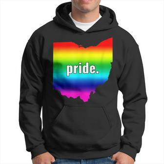 The Official Gay Pride Ohio Rainbow Hoodie - Monsterry CA