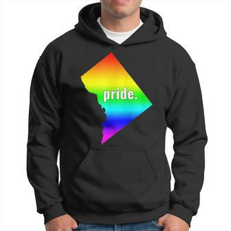 The Official Gay Pride Washington Dc Rainbow Hoodie - Monsterry CA
