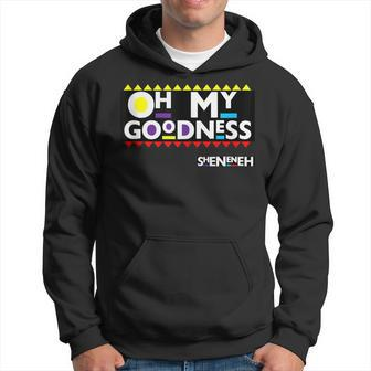 Oh My Goodness 90'S Black Sitcom Lover Urban Clothing Hoodie - Monsterry DE