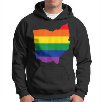 Ohio Gay Pride Lgbt State Oh Flag Hoodie - Monsterry