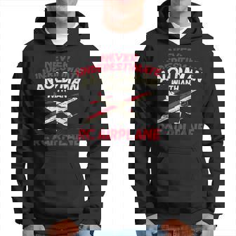 Old Man Rc Plane Hoodie - Thegiftio