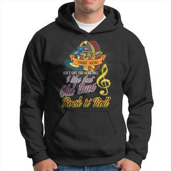 I Like That Old Time Rock N Roll Music Lovers Hoodie - Monsterry CA