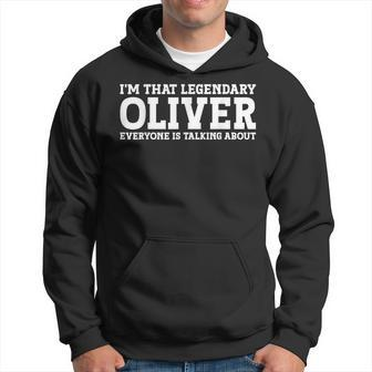 Oliver Personal Name Oliver Hoodie - Seseable