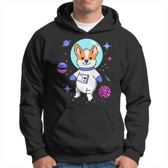 Omnisexual Corgi In Space Omnisexual Pride Hoodie - Monsterry