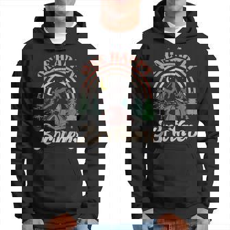 One Happy Brother Happy Camper Family First Birthday Party Hoodie - Seseable