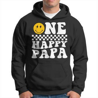 One Happy Dude 1St Birthday One Cool Papa Family Matching Hoodie - Thegiftio UK