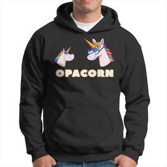 Opacorn Opa 1 Kid Grandfather Unicorn Father's Day Hoodie - Monsterry